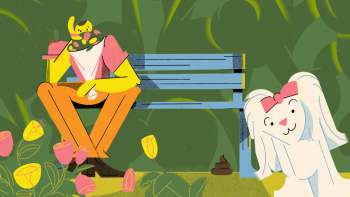 Park, Bench and the Poo